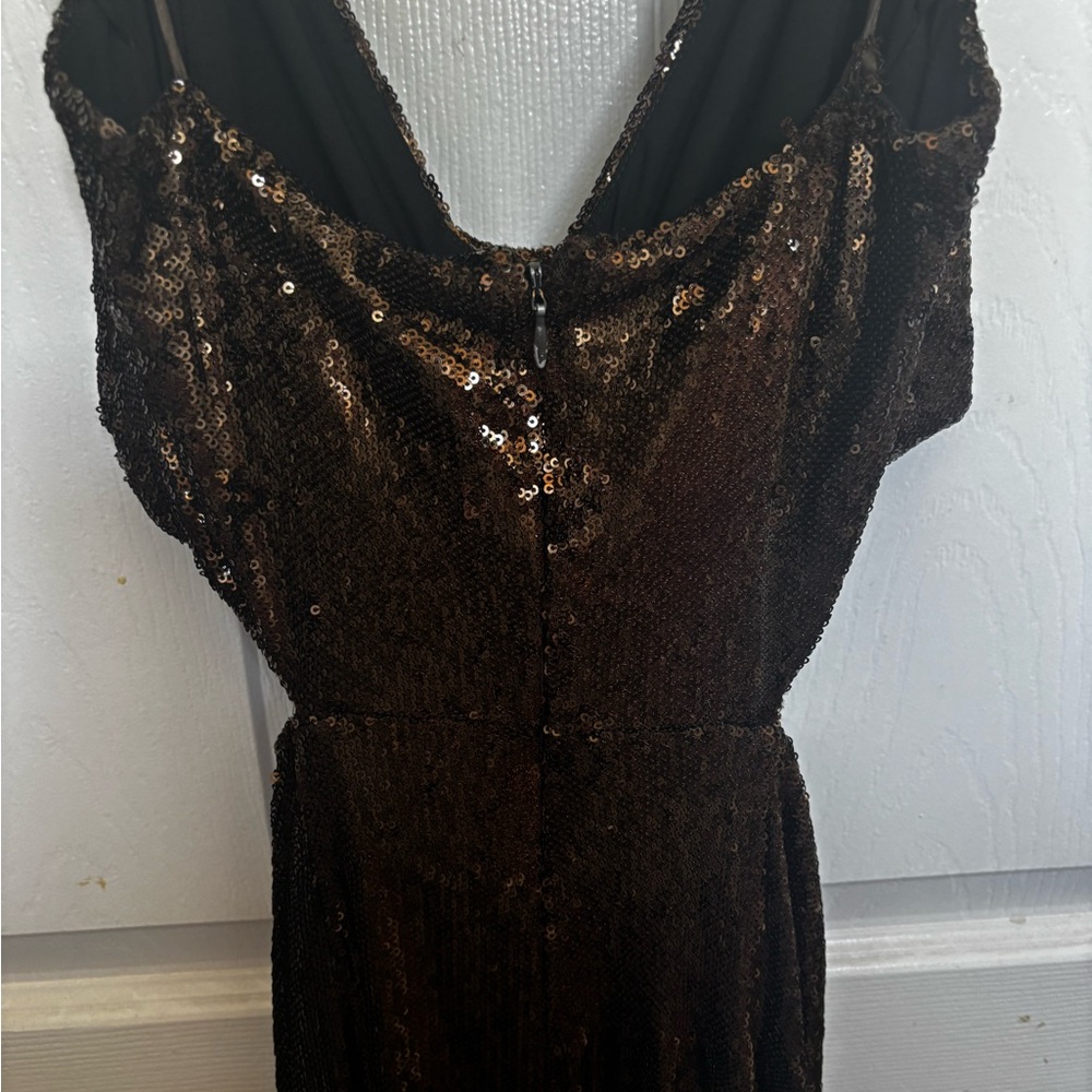 Halston Chloe Sequin Gown - Picture 13 of 14